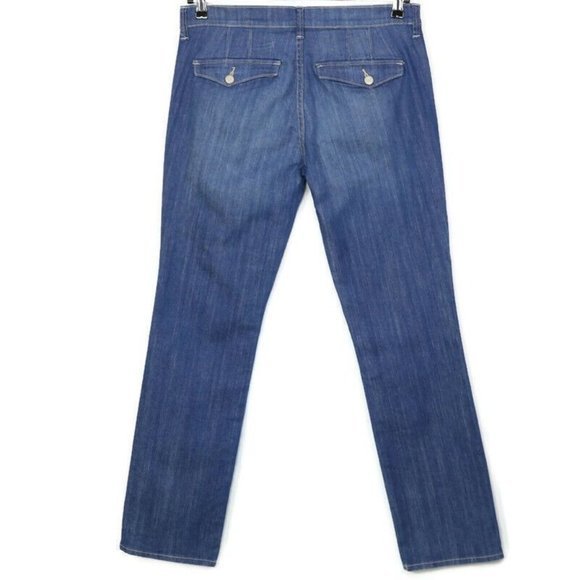 Old Navy The‎ Diva Straight Jeans Low Rise Stretch 10 x 32 Reg - Picture 1 of 10